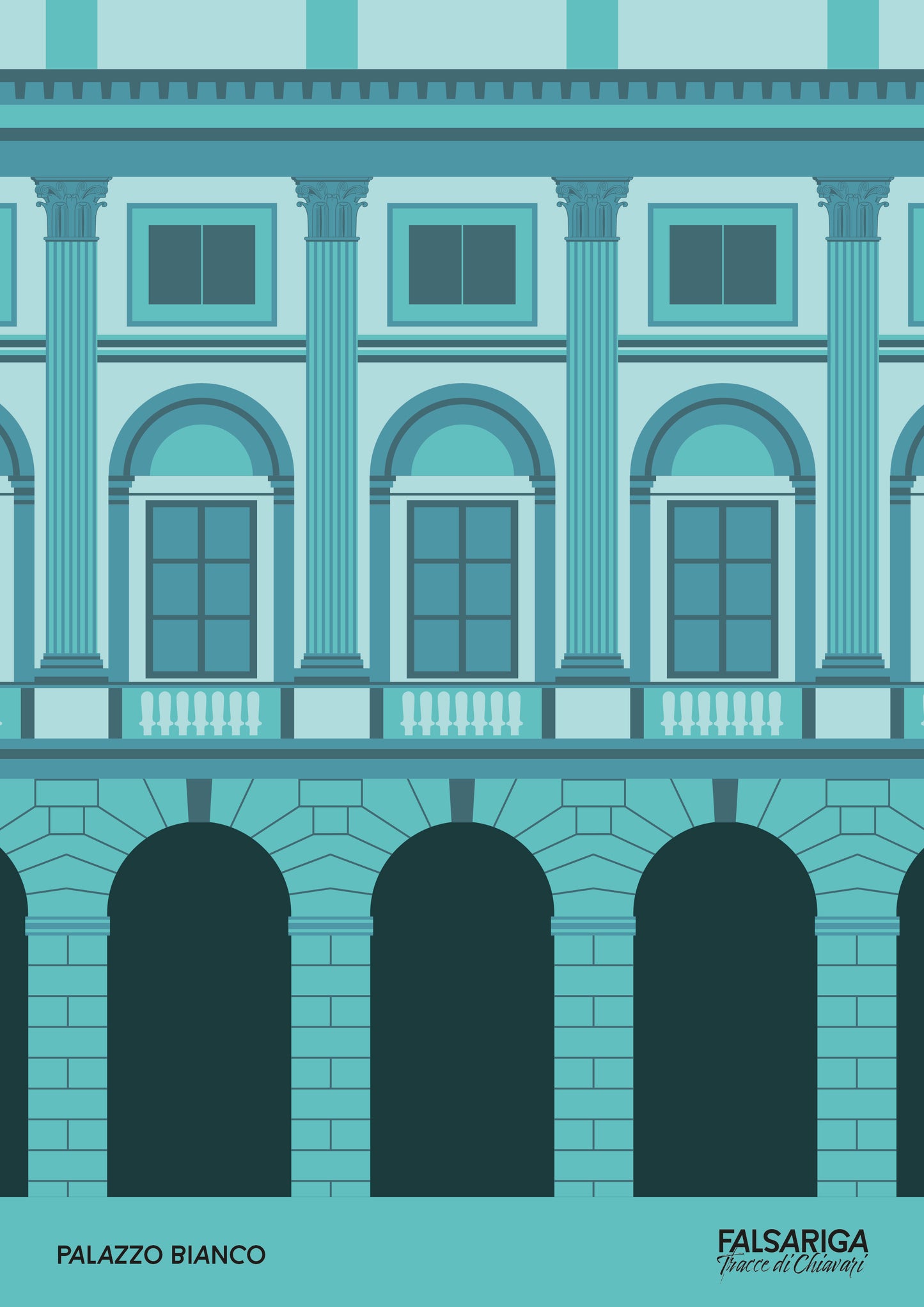 Stampa A4 - Palazzo bianco