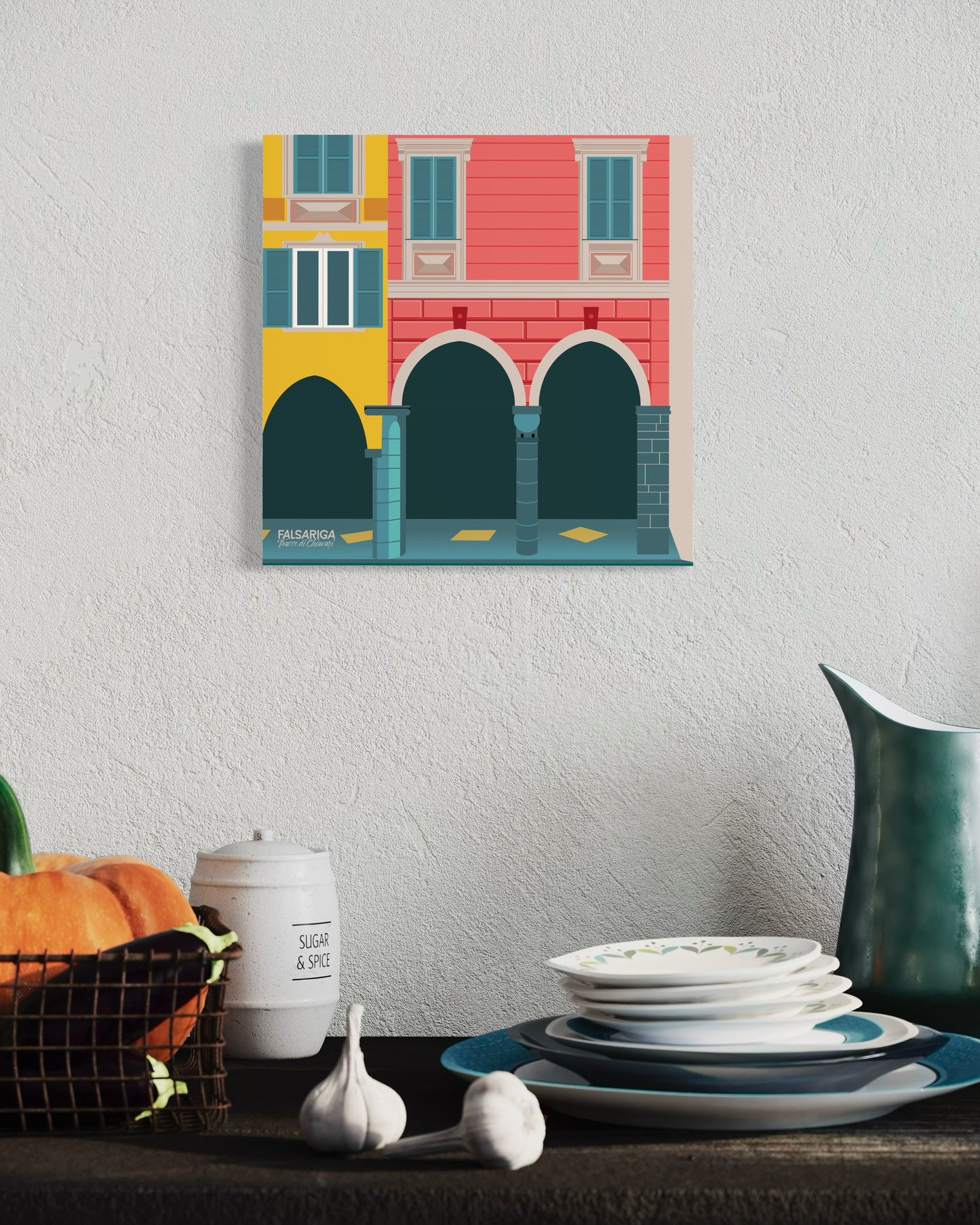 Quadro Finestre Caruggio A