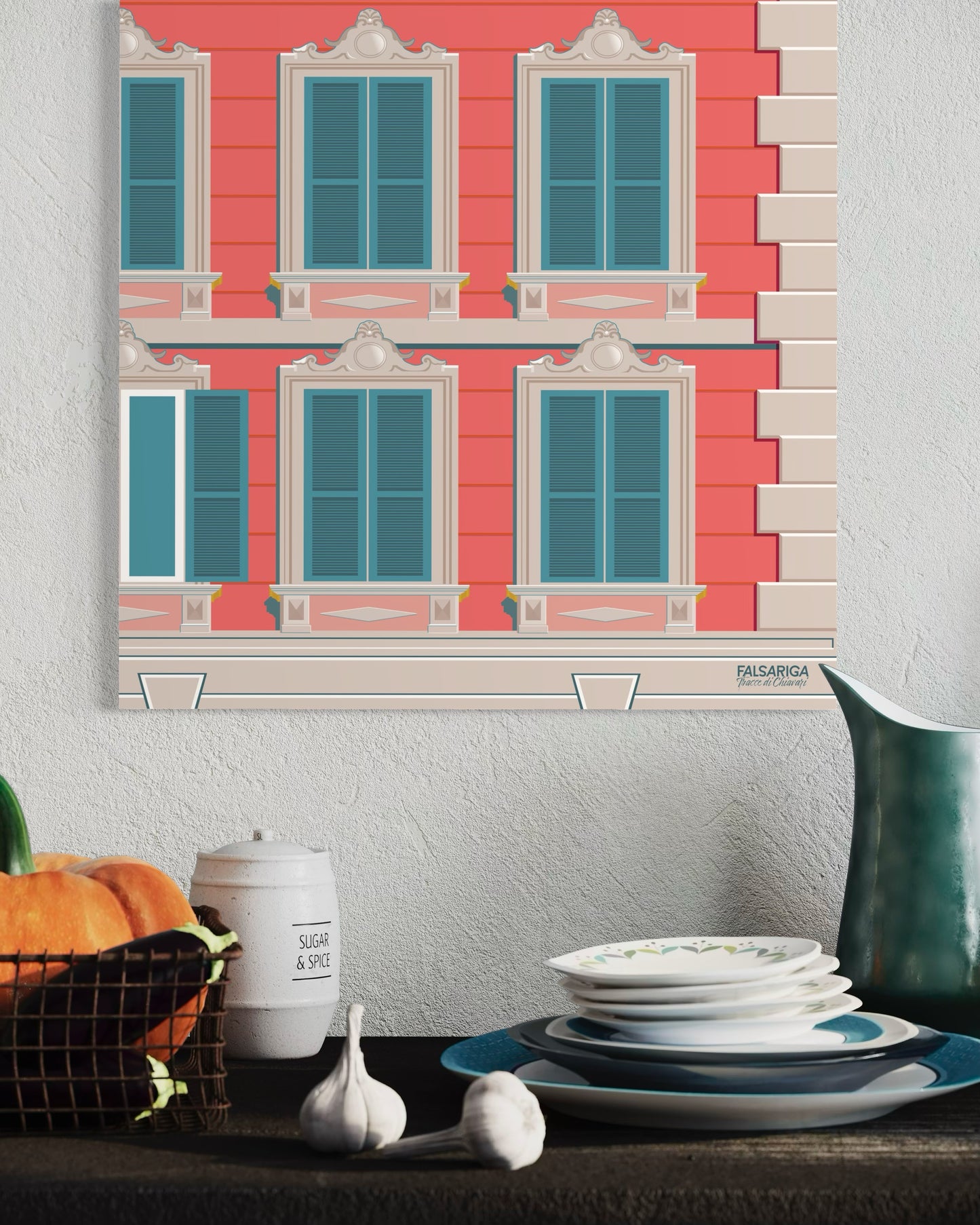 Quadro Finestre Caruggio B