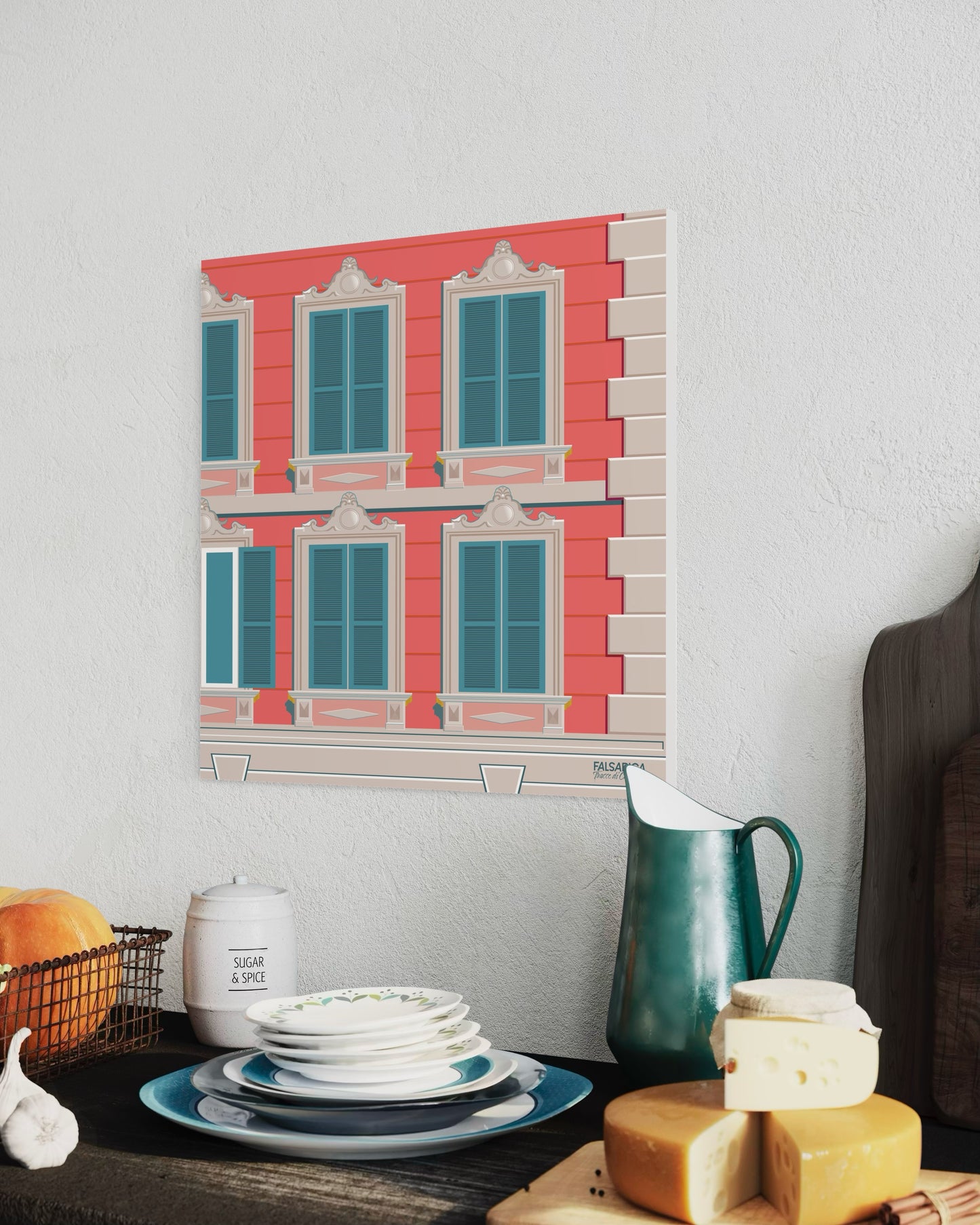 Quadro Finestre Caruggio B