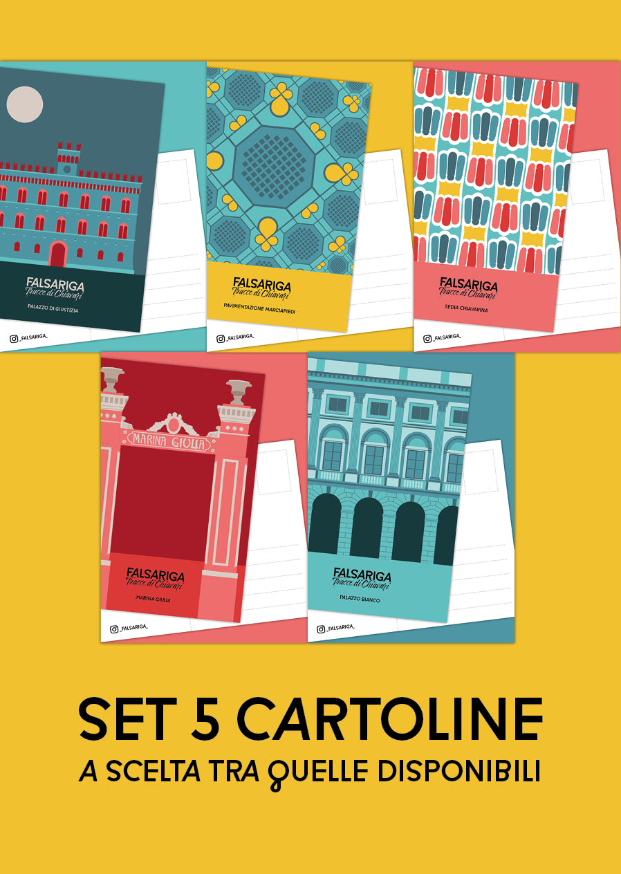 SET 5 Cartoline a scelta - 2 edizione