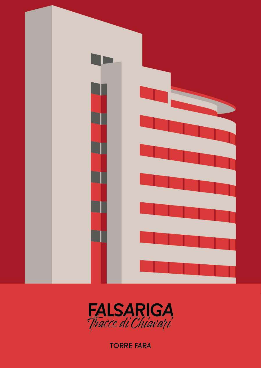 Cartolina Torre fara 3D